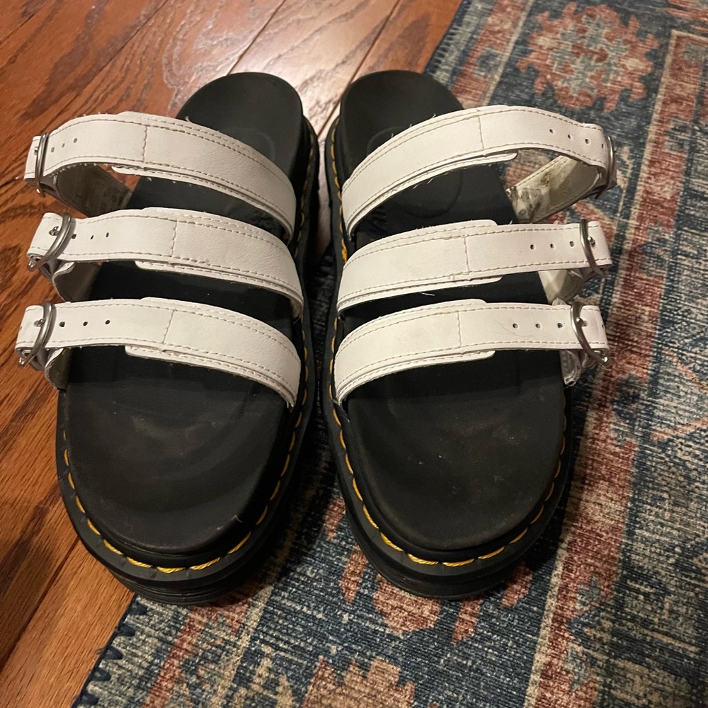 Doc marten strap sandals
